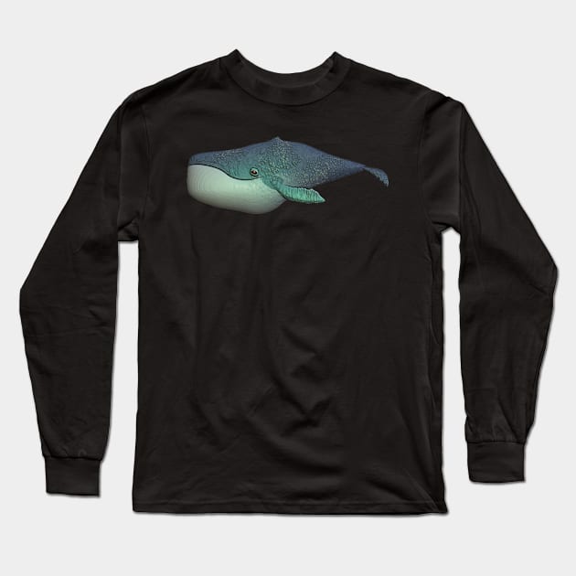 Whale Long Sleeve T-Shirt by MichaelaGrove